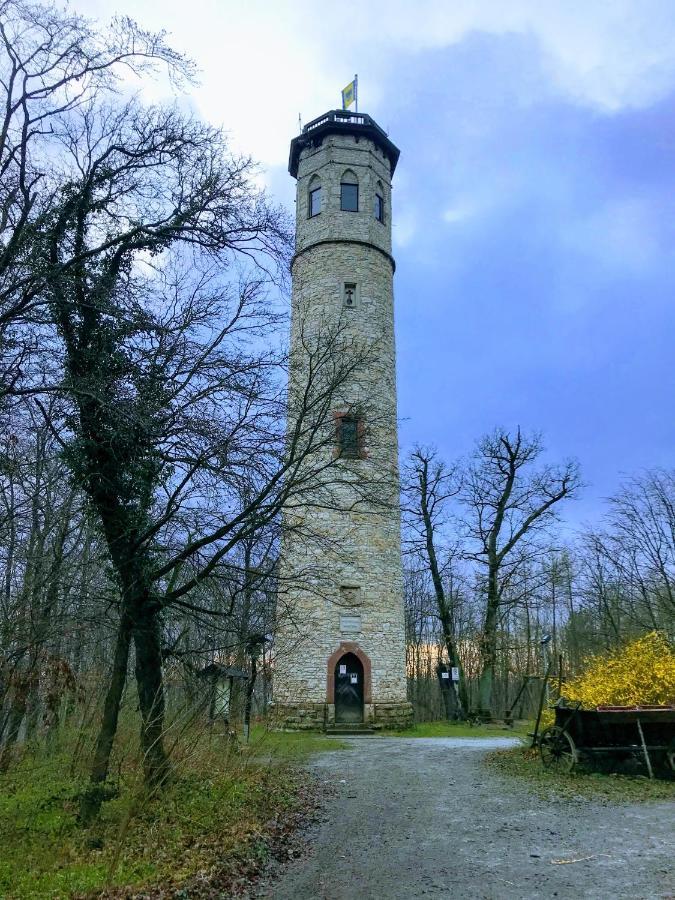 Ferienwohnung Auszeit Am Kurpark Bad Berka - Balkon - Ruhige Lage- Gratis Parkplatz & Wlan 외부 사진