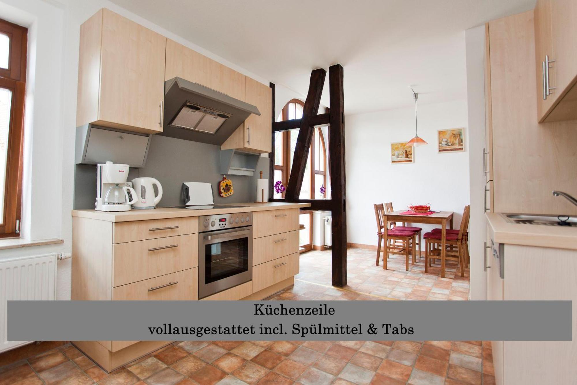 Ferienwohnung Auszeit Am Kurpark Bad Berka - Balkon - Ruhige Lage- Gratis Parkplatz & Wlan 외부 사진
