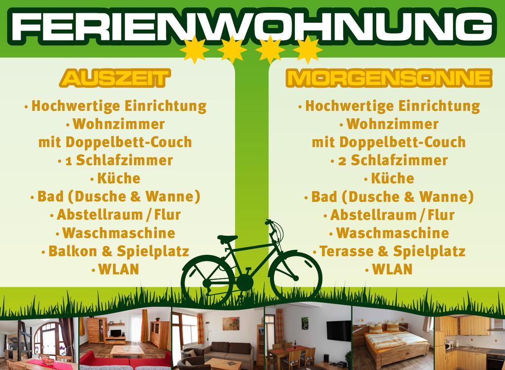 Ferienwohnung Auszeit Am Kurpark Bad Berka - Balkon - Ruhige Lage- Gratis Parkplatz & Wlan 객실 사진